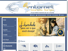 Tablet Screenshot of portal.entornet.com.br